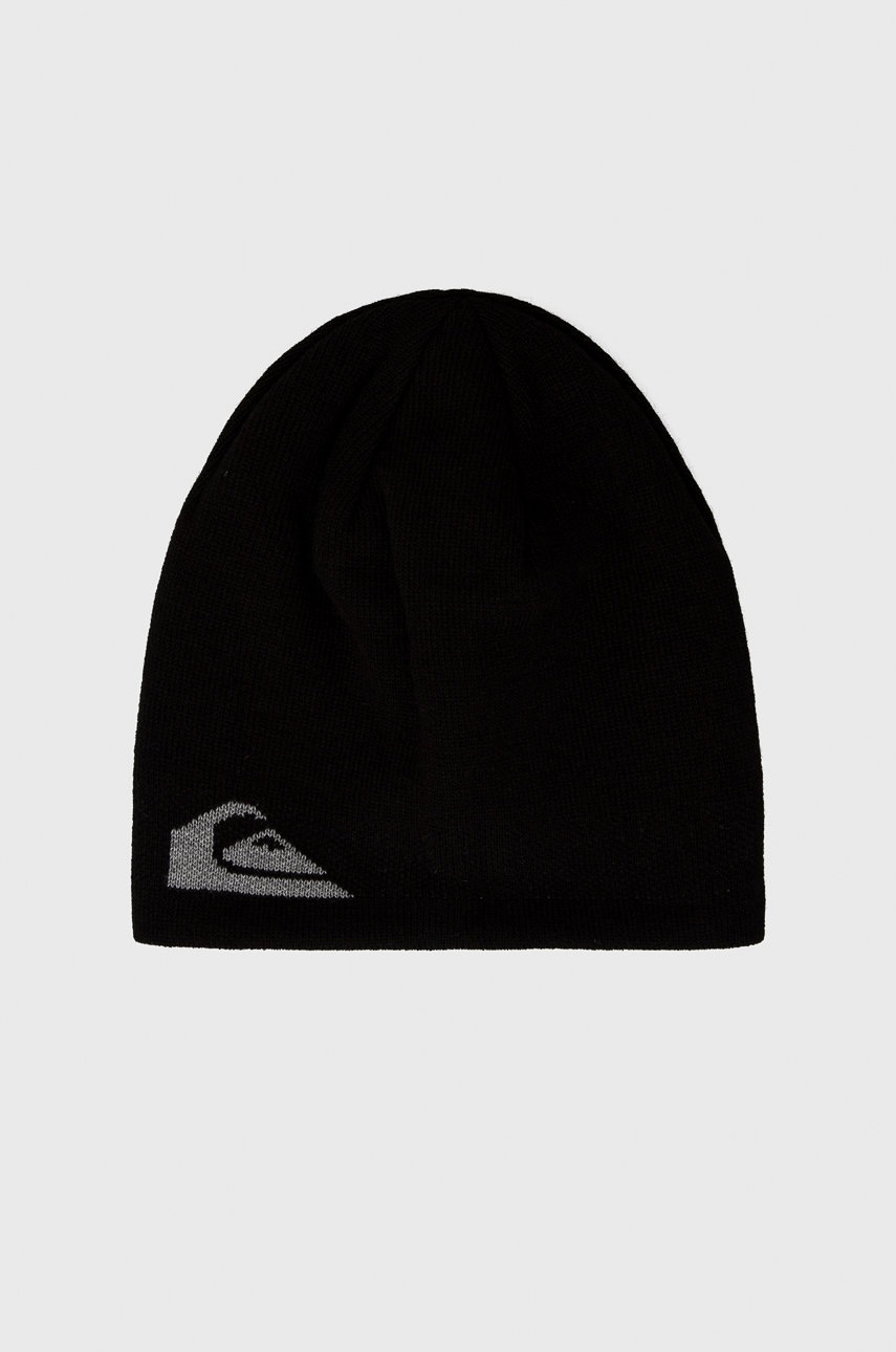 

Шапка Quiksilver в черно, Черен