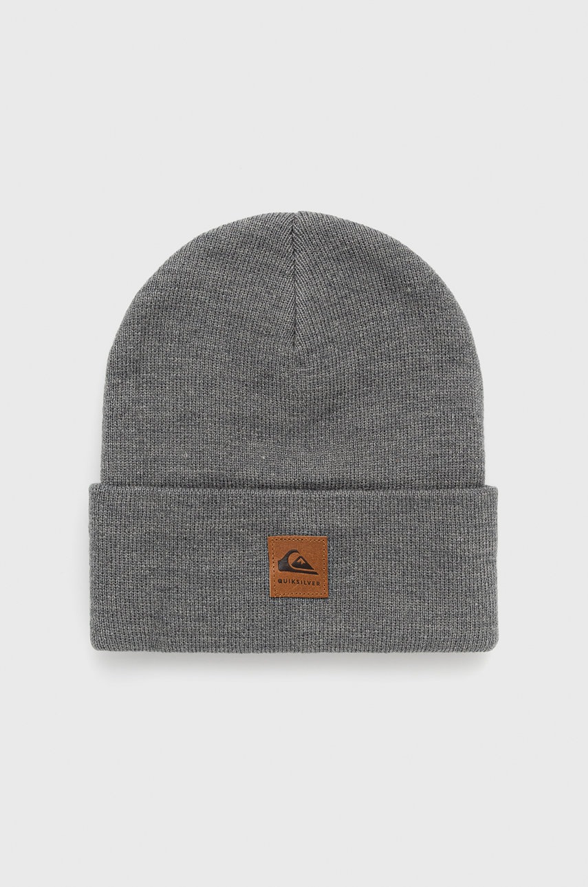 

Шапка Quiksilver в сиво, Сив