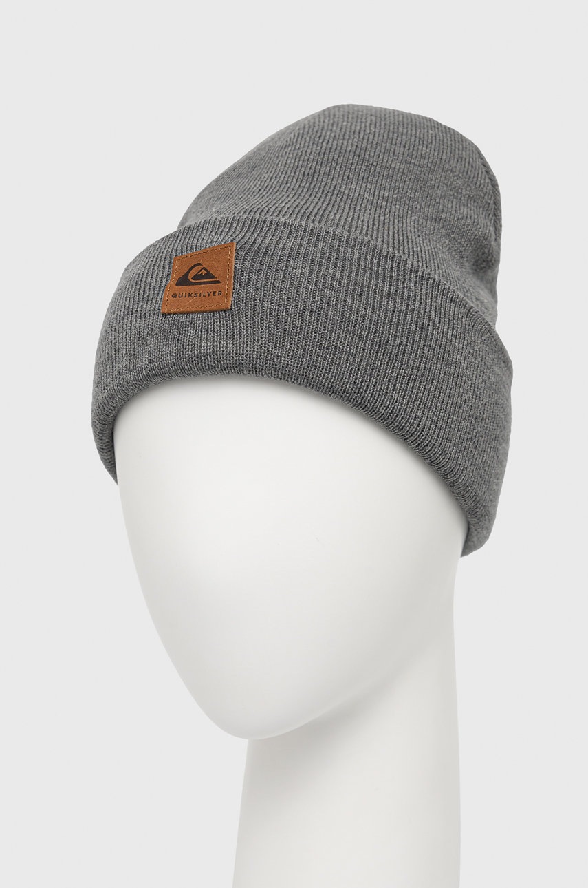

Шапка Quiksilver цвет серый