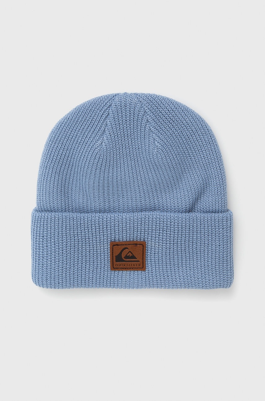 

Шапка Quiksilver с фина плетка, Син