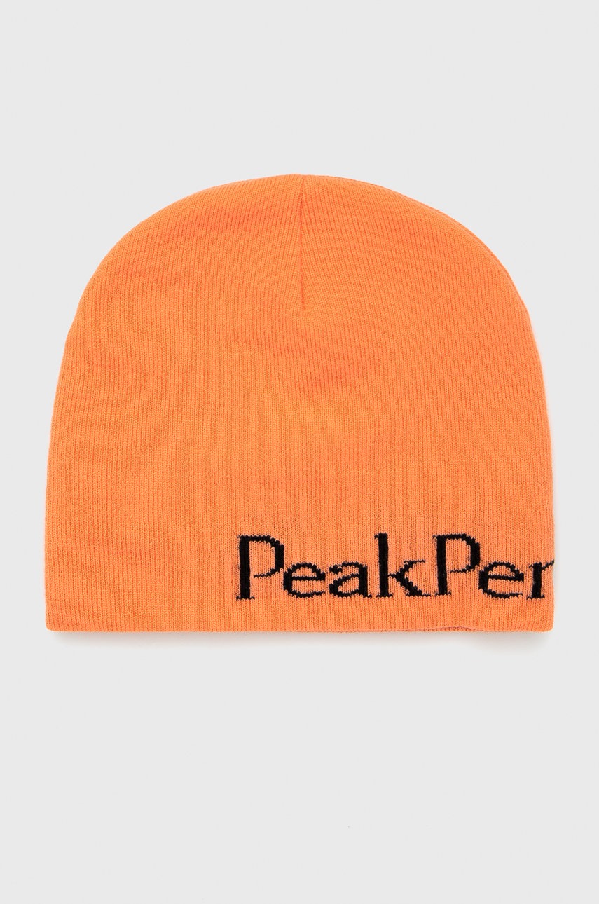 

Шапка Peak Performance в оранжево, Оранжев