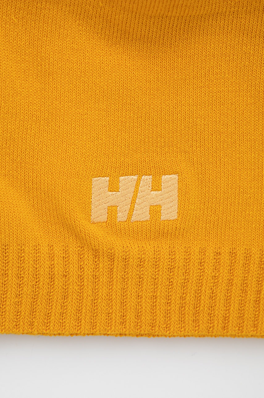 

Шапка Helly Hansen цвет оранжевый из тонкого трикотажа