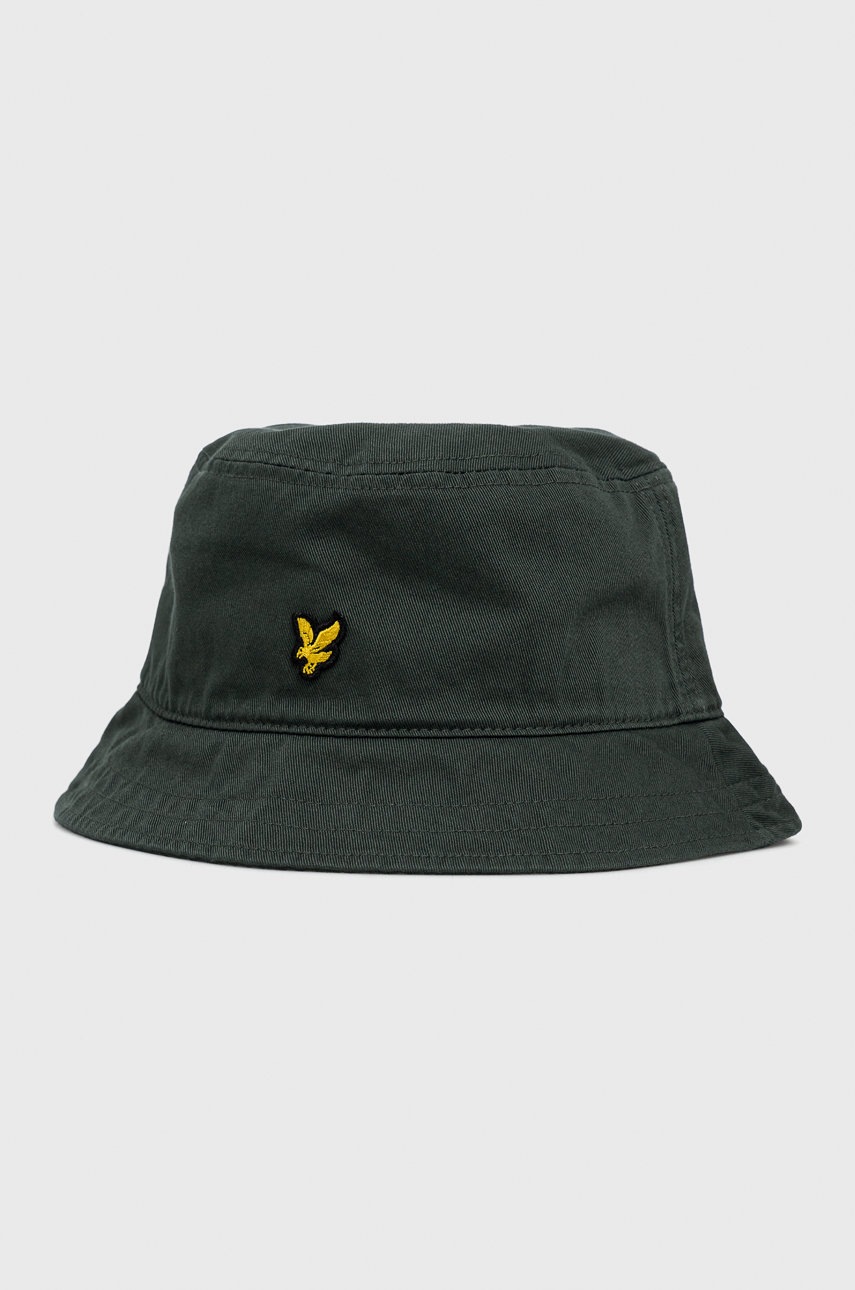 

Капела Lyle & Scott в зелено от памук, Зелен
