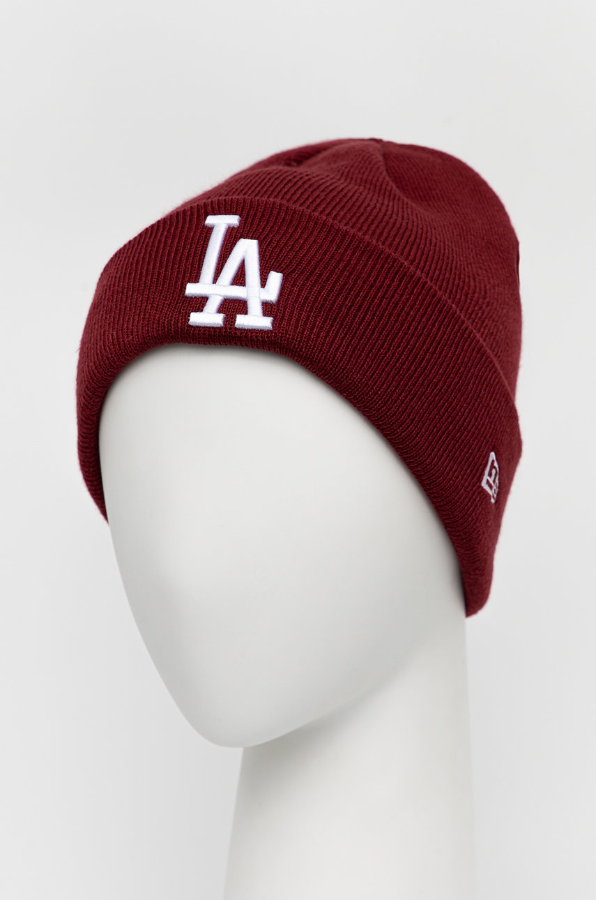 

Шапка New Era колір бордовий