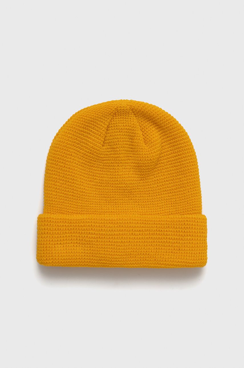 Čepice New Era žlutá barva, - žlutá -  100% Akryl