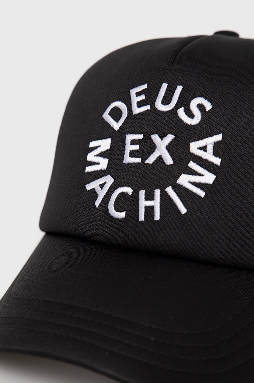 

Кепка Deus Ex Machina цвет чёрный с аппликацией