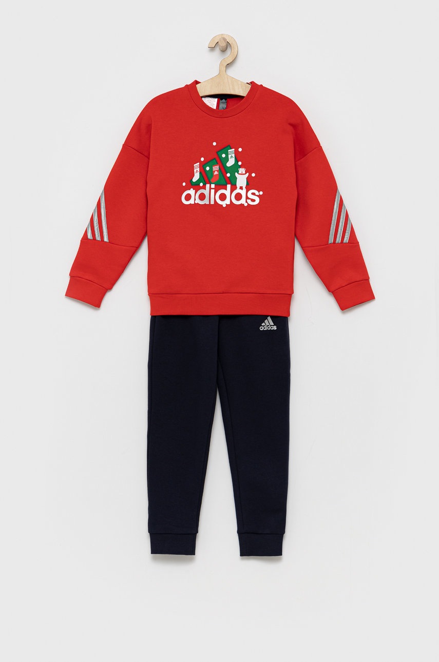 

Детски анцуг adidas Performance H40344 в червено, Червен