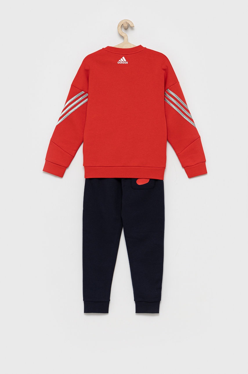 

Дитячий спортивний костюм adidas Performance колір червоний