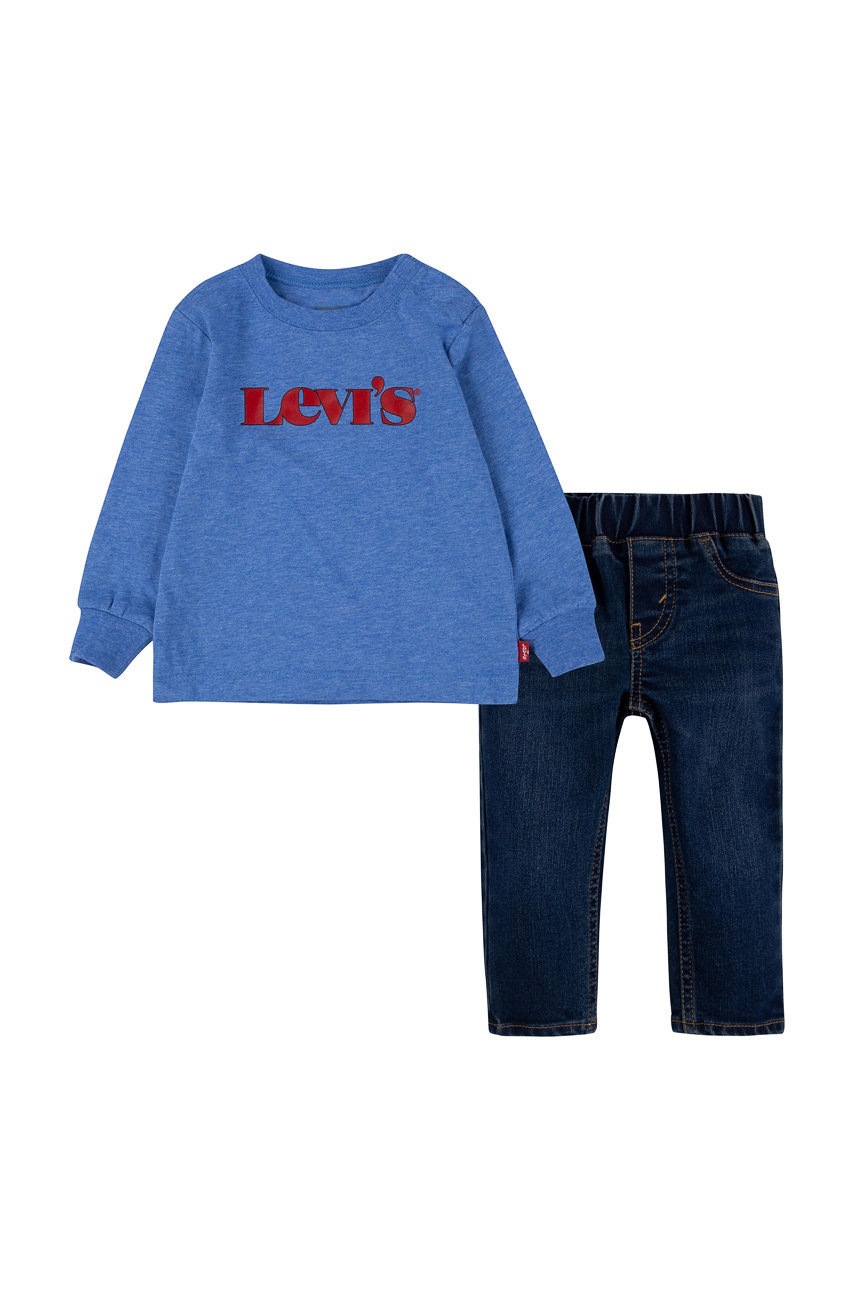 

Детски комплект Levi's, Син