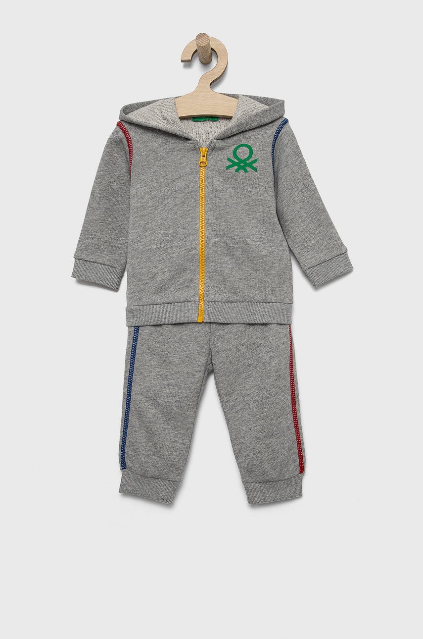 

United Colors of Benetton - Детски анцуг, Сив