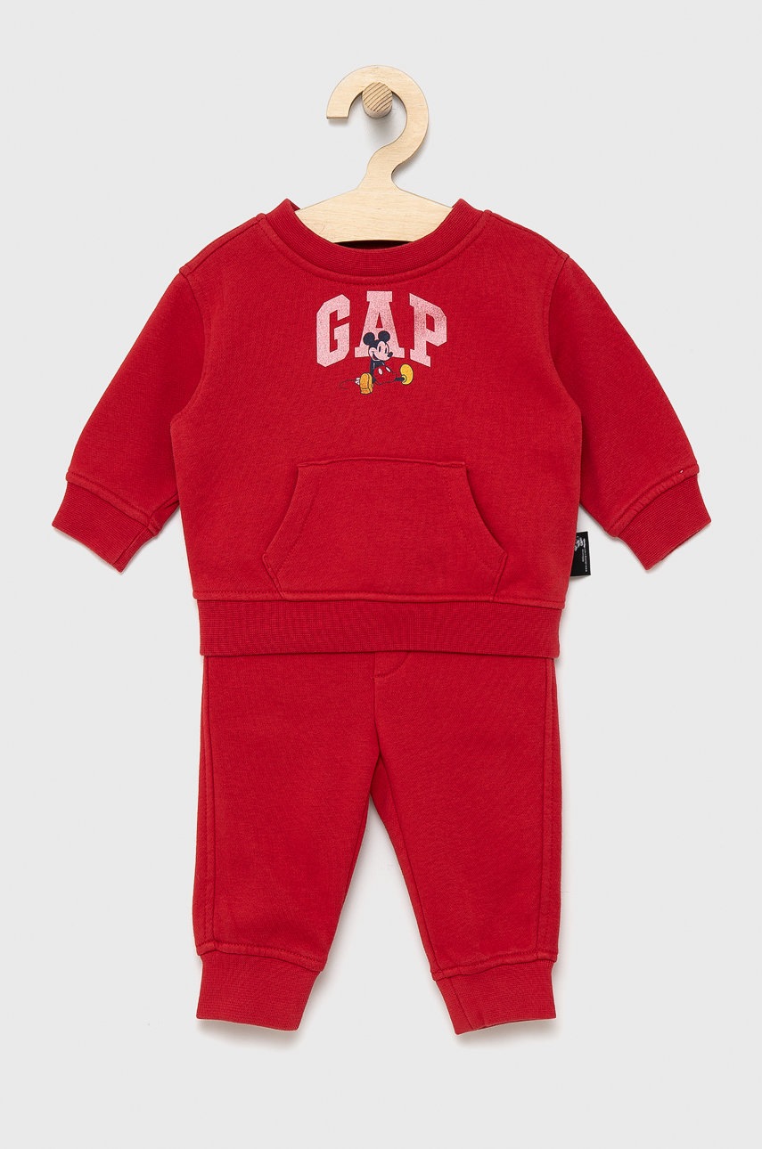 

Детски анцуг GAP в червено, Червен