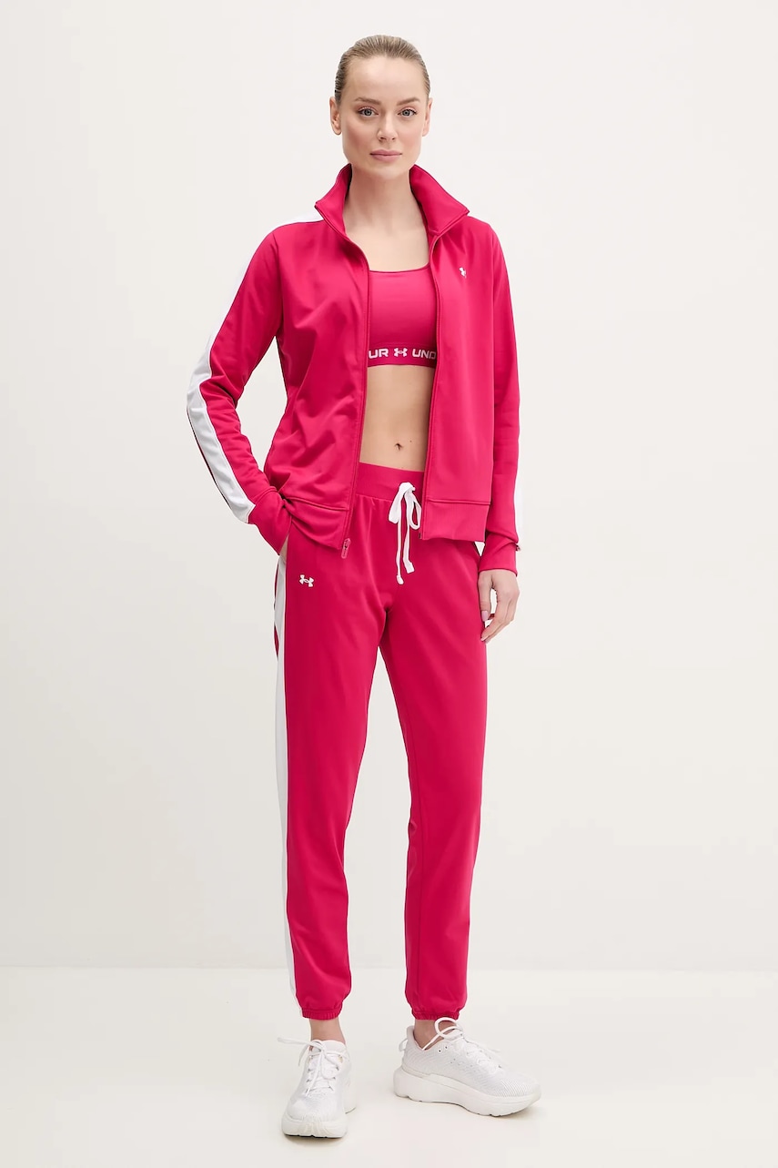 Under Armour trening sport Tricot culoarea bordo, 1365147 Under Armour trening sport Tricot culoarea bordo, 1365147