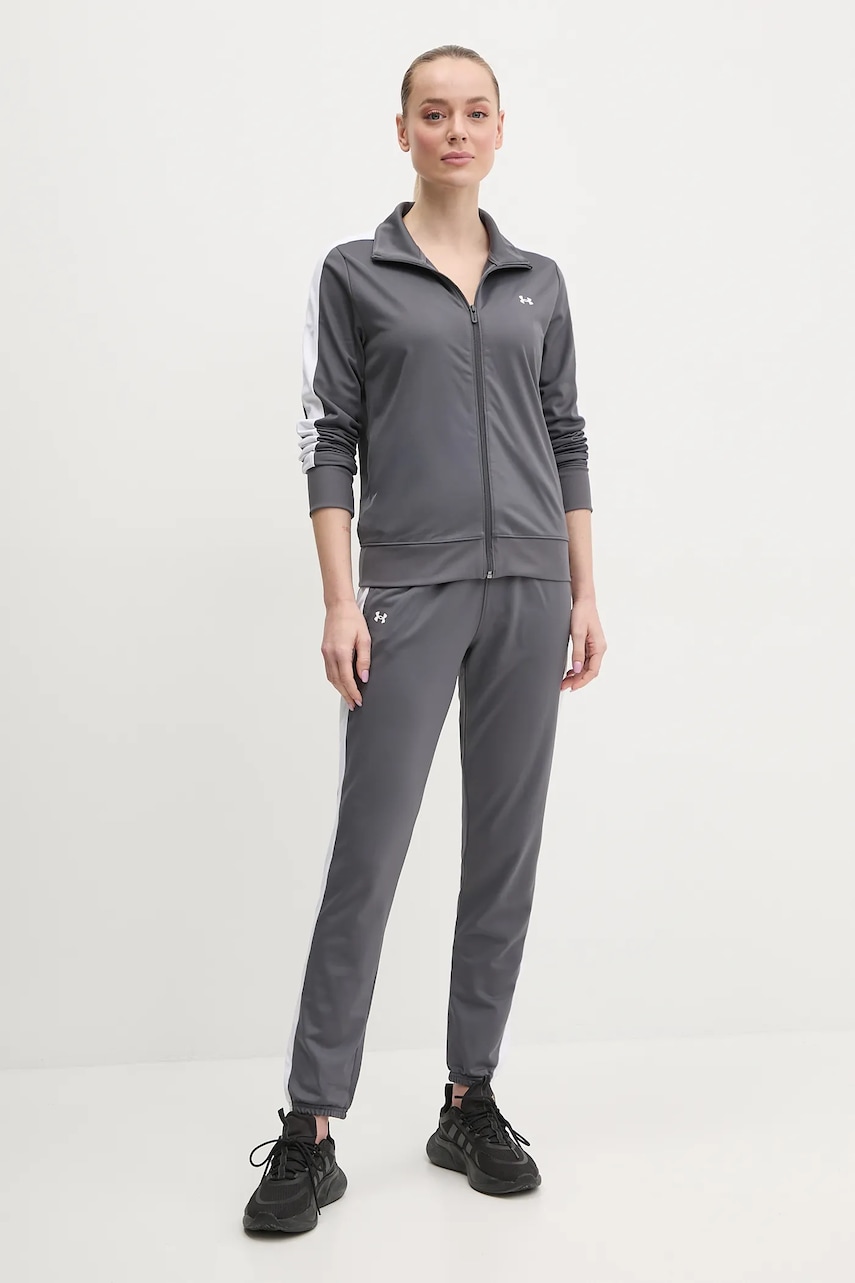 Under Armour trening sport Tricot culoarea gri, 1365147 Under Armour trening sport Tricot culoarea gri, 1365147