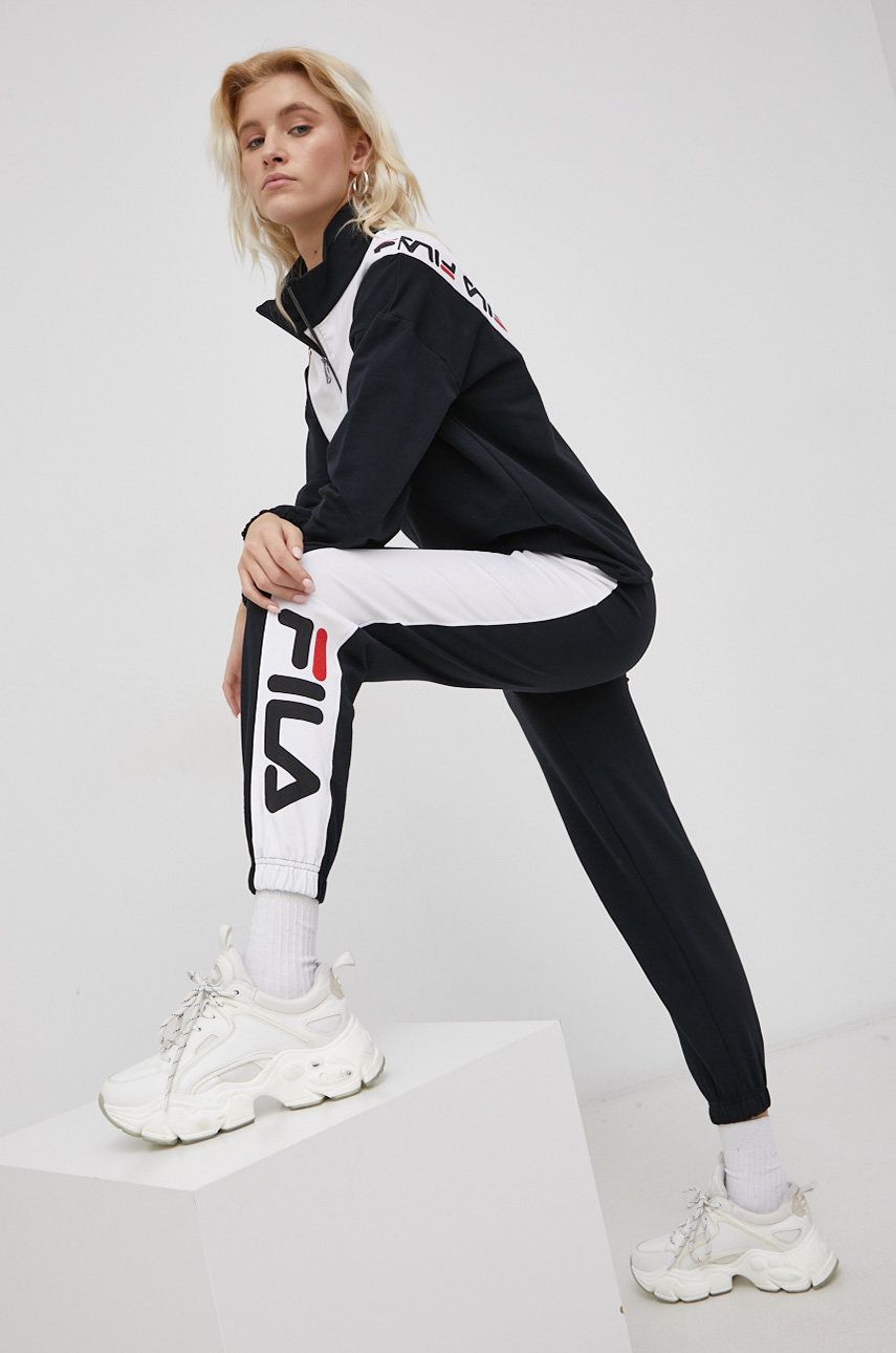 Fila Compleu femei, culoarea negru Fila Compleu femei, culoarea negru - Treninguri.eu