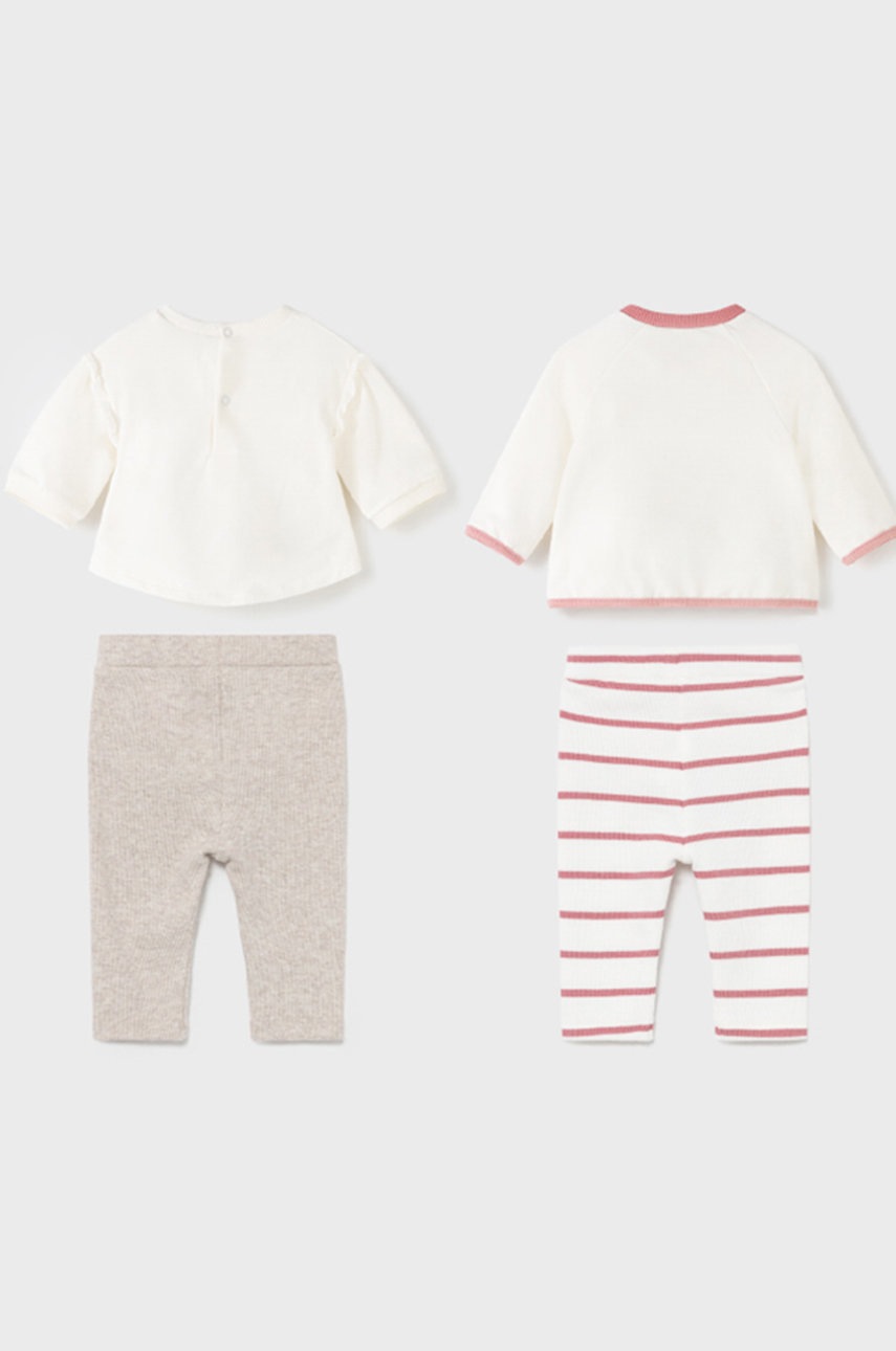 

Дитячий комплект Mayoral Newborn колір бежевий
