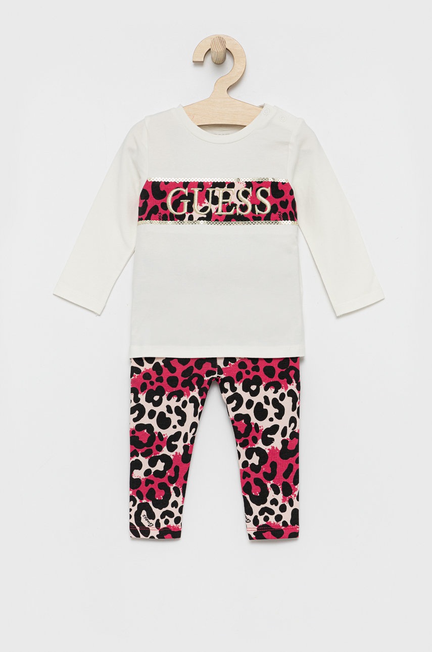 

Guess - Детски комплект, Розов