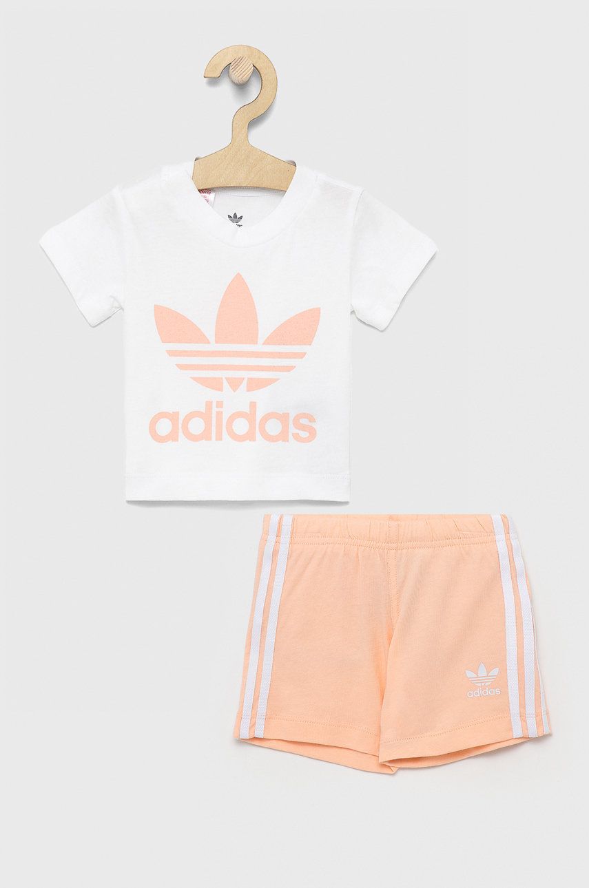 Adidas Originals Komplet dziecięcy kolor różowy