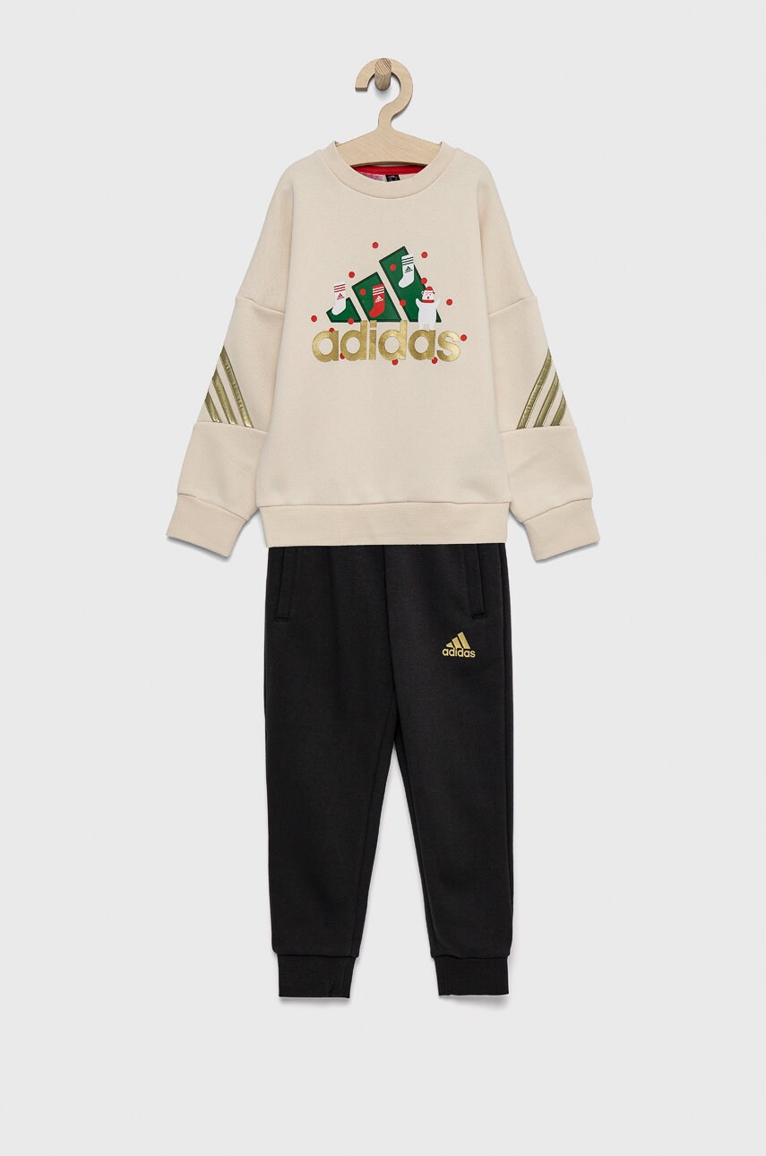 Adidas performance trening copii culoarea crem