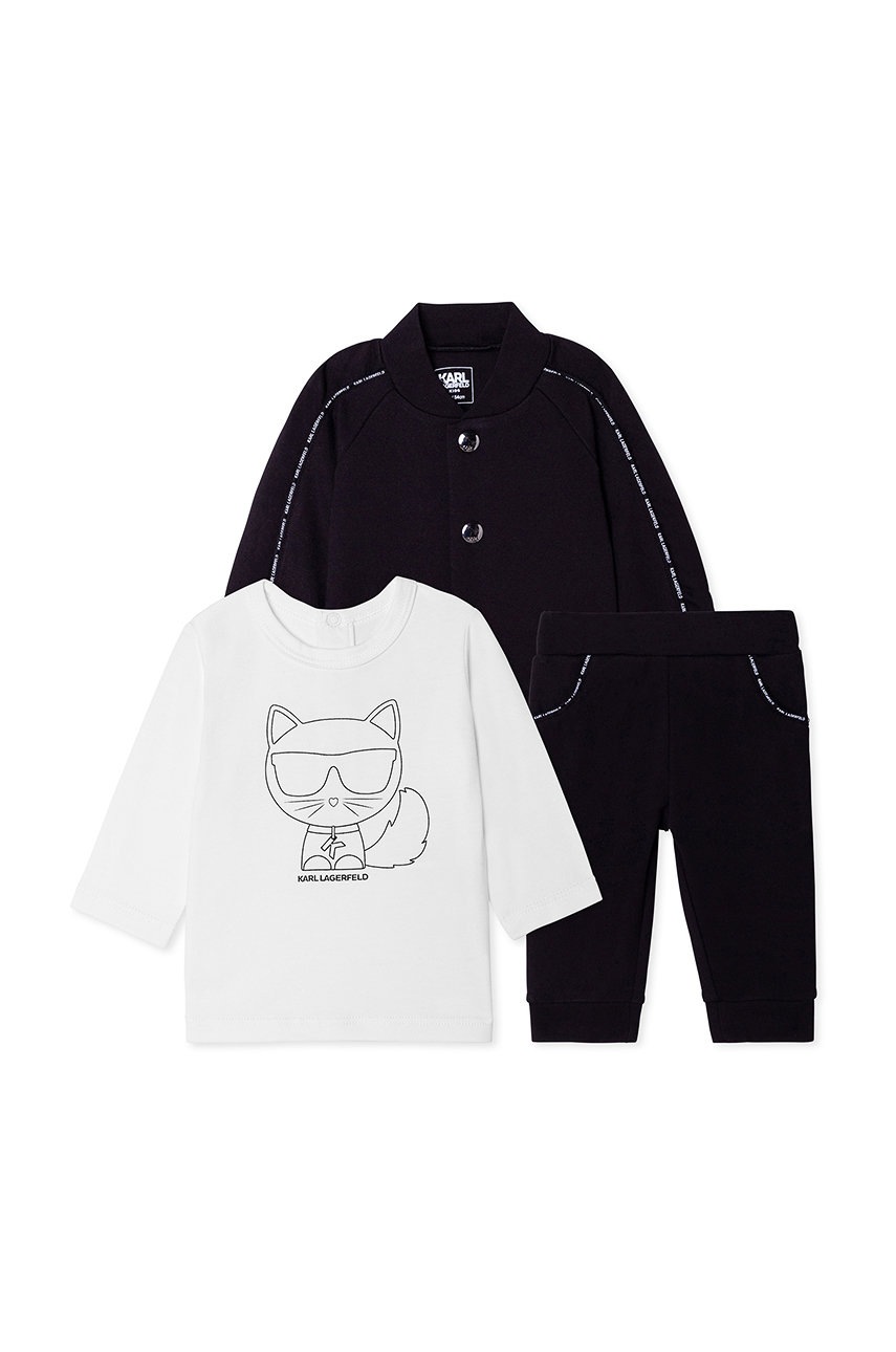 

Karl Lagerfeld - Детски комплект, Черен