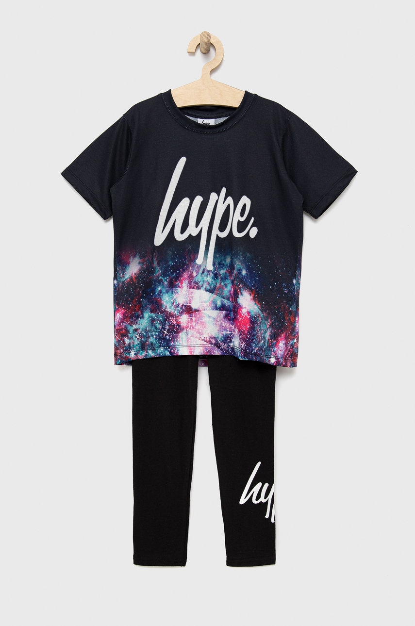 Hype compleu copii culoarea negru