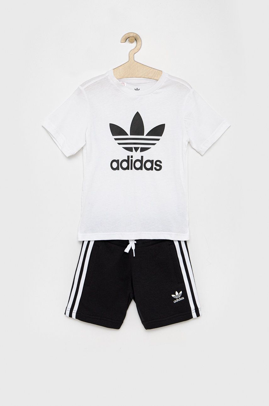 Adidas Originals Compleu copii H25274 culoarea alb