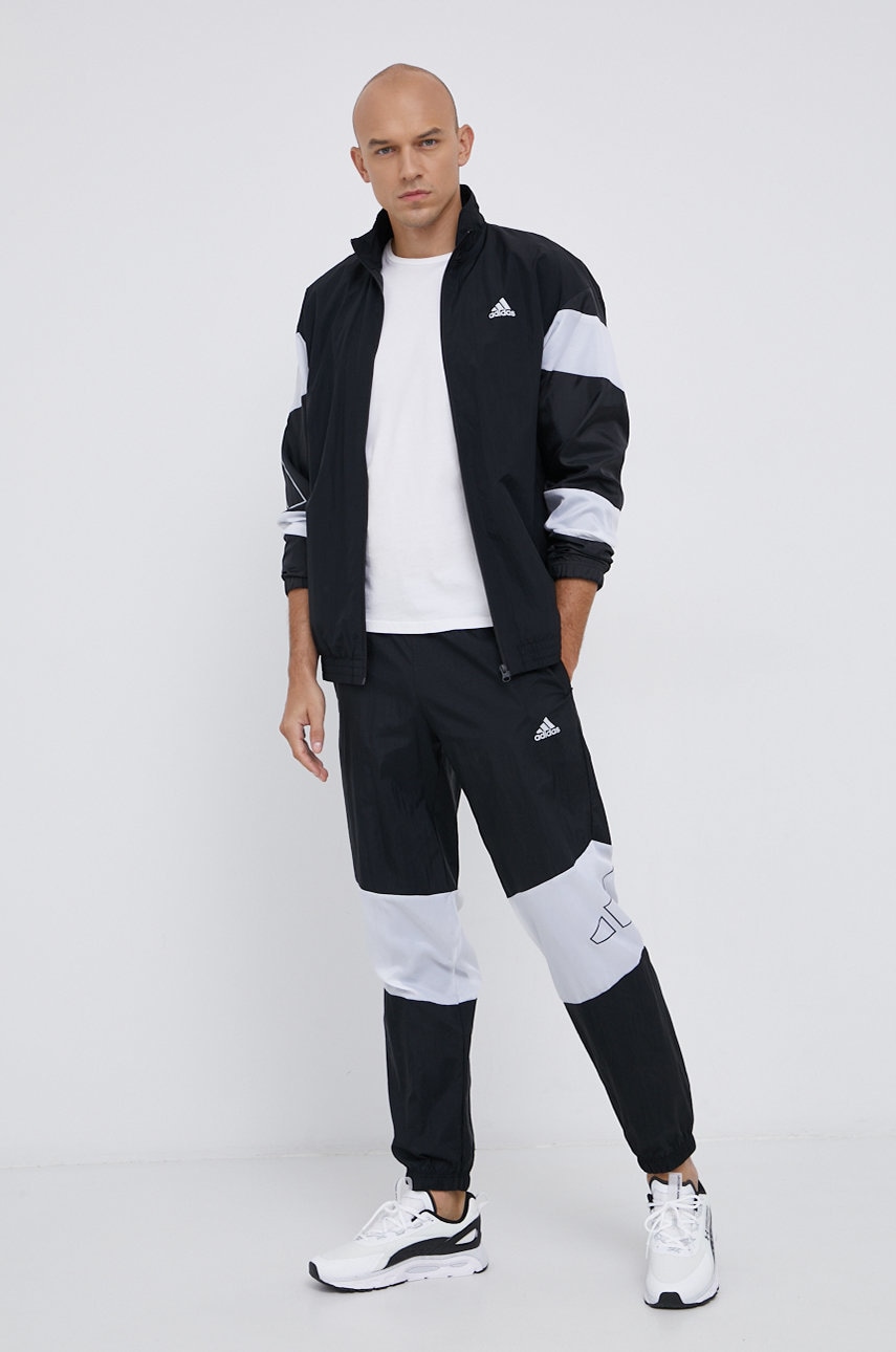 Adidas performance compleu bărbați, culoarea negru