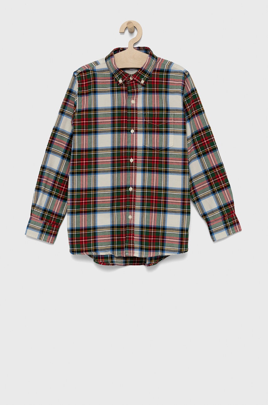 

Детска памучна риза GAP, Многоцветен