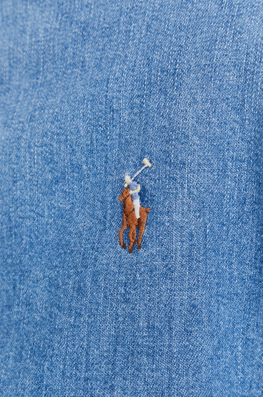 

Джинсовая рубашка Polo Ralph Lauren женская relaxed классический воротник