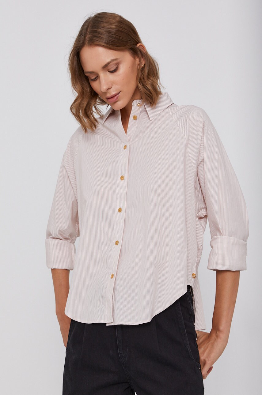Scotch & soda cămașă femei, transparent, cu guler clasic, regular