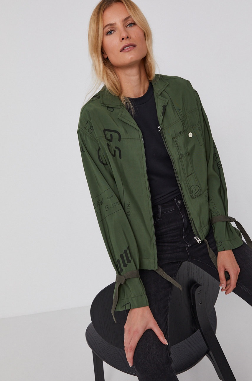 

Рубашка G-Star Raw женская regular классический воротник
