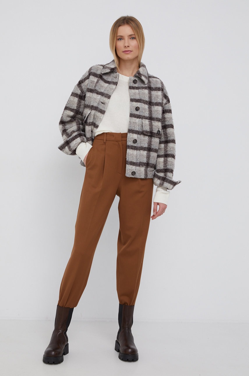 

Вовняна куртка Marc O'Polo перехідна oversize