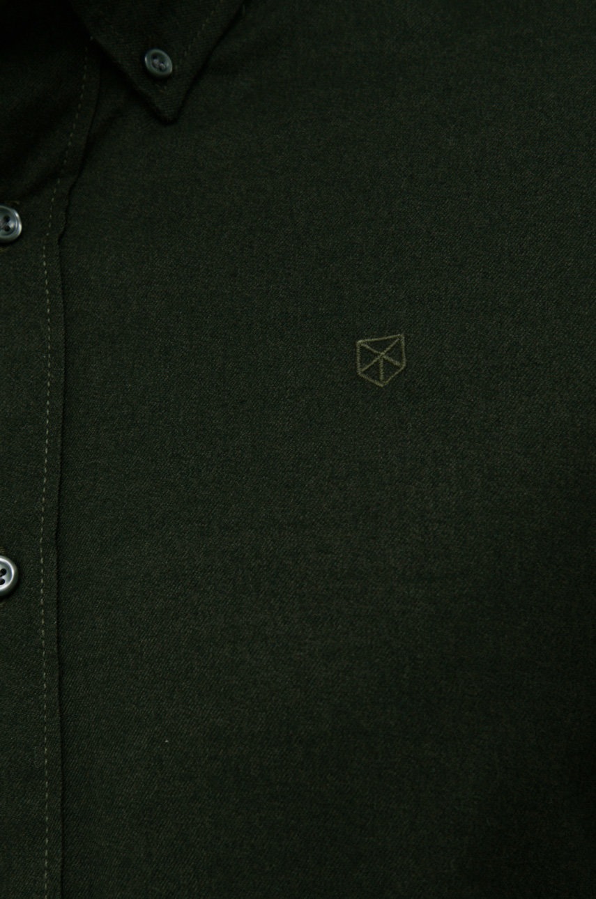 

Хлопковая рубашка Premium by Jack&Jones мужская slim воротник button-down