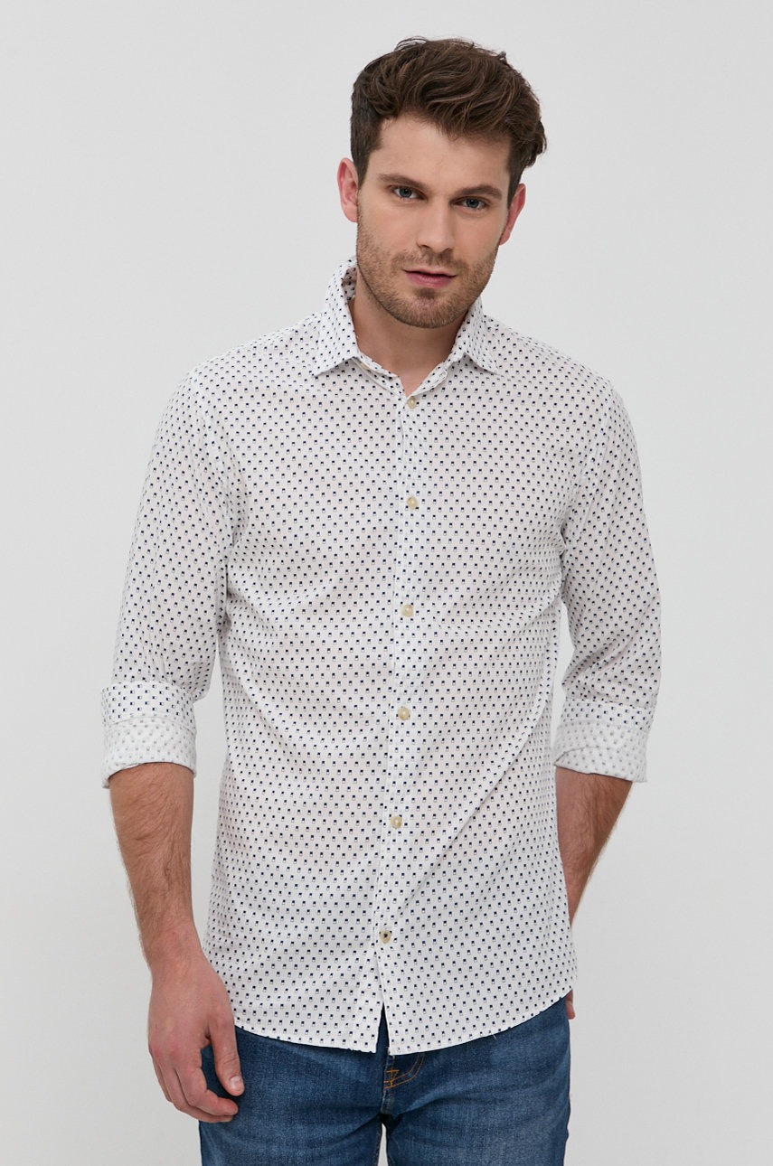 

Produkt by Jack & Jones - Памучна риза, Бял