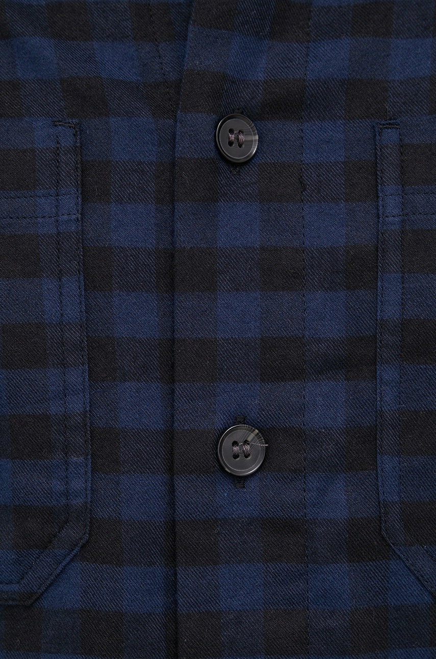 

Рубашка Premium by Jack&Jones мужская цвет синий regular классический воротник
