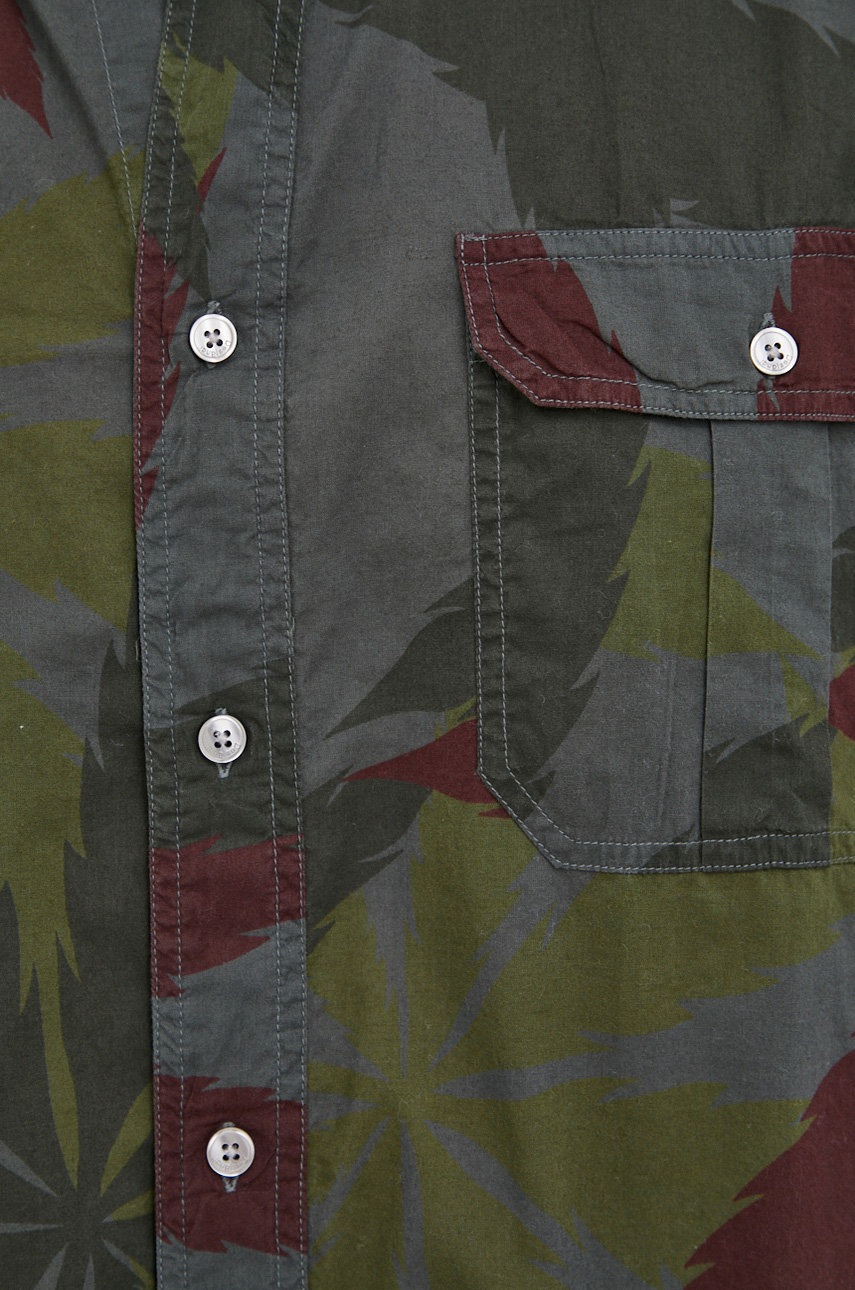 

Хлопковая рубашка Desigual мужская regular воротник button-down