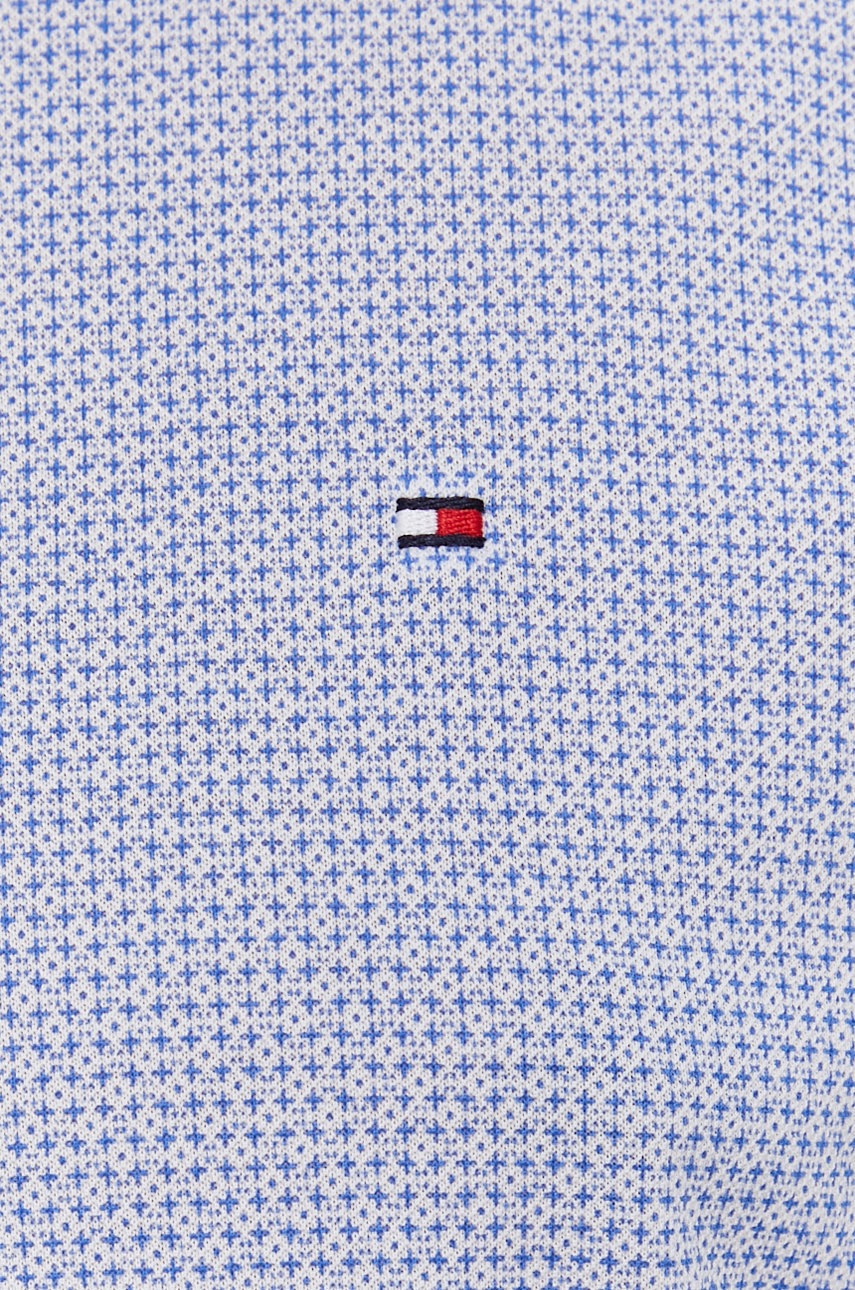 

Хлопковая рубашка Tommy Hilfiger мужская regular классический воротник
