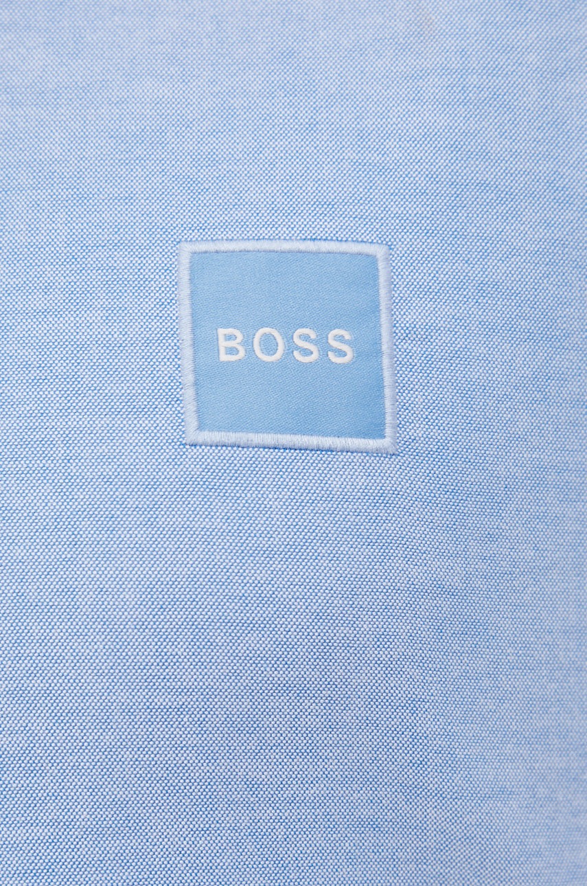 

Рубашка Boss мужская slim воротник button-down