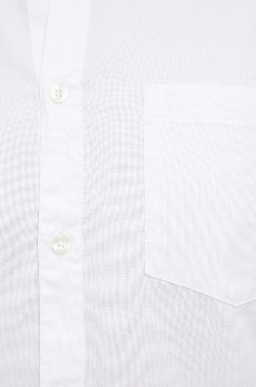 

Бавовняна сорочка Marc O'Polo чоловіча колір білий regular комір button-down