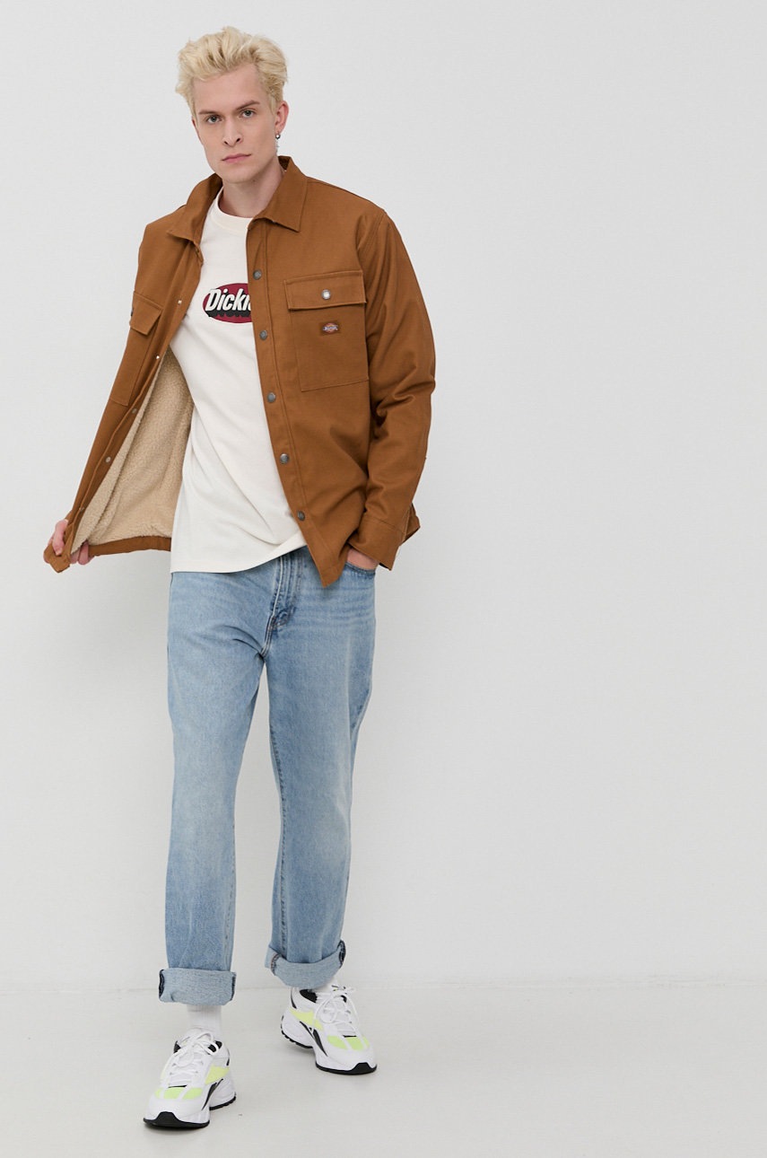 

Куртка Dickies мужская цвет коричневый зимняя