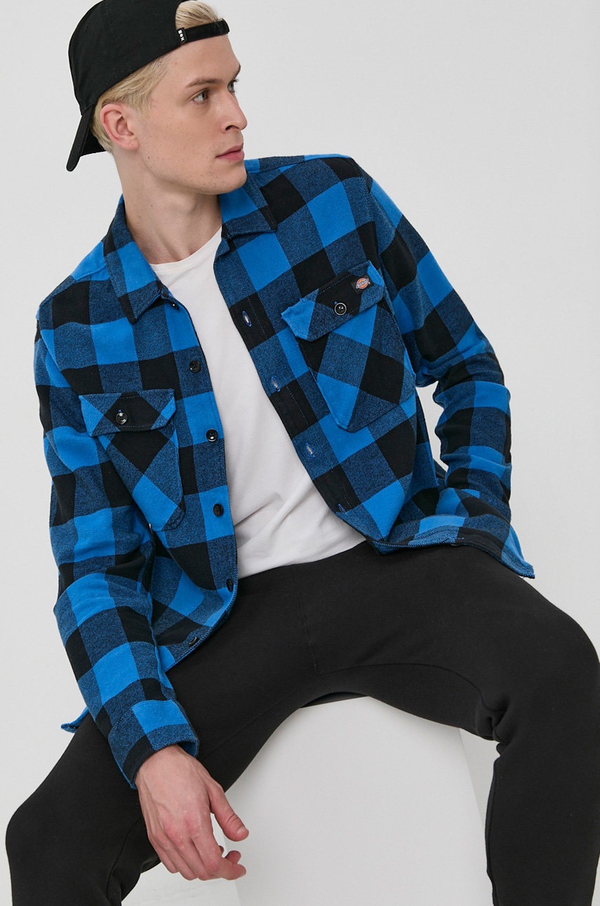 

Dickies - Памучна риза, Син