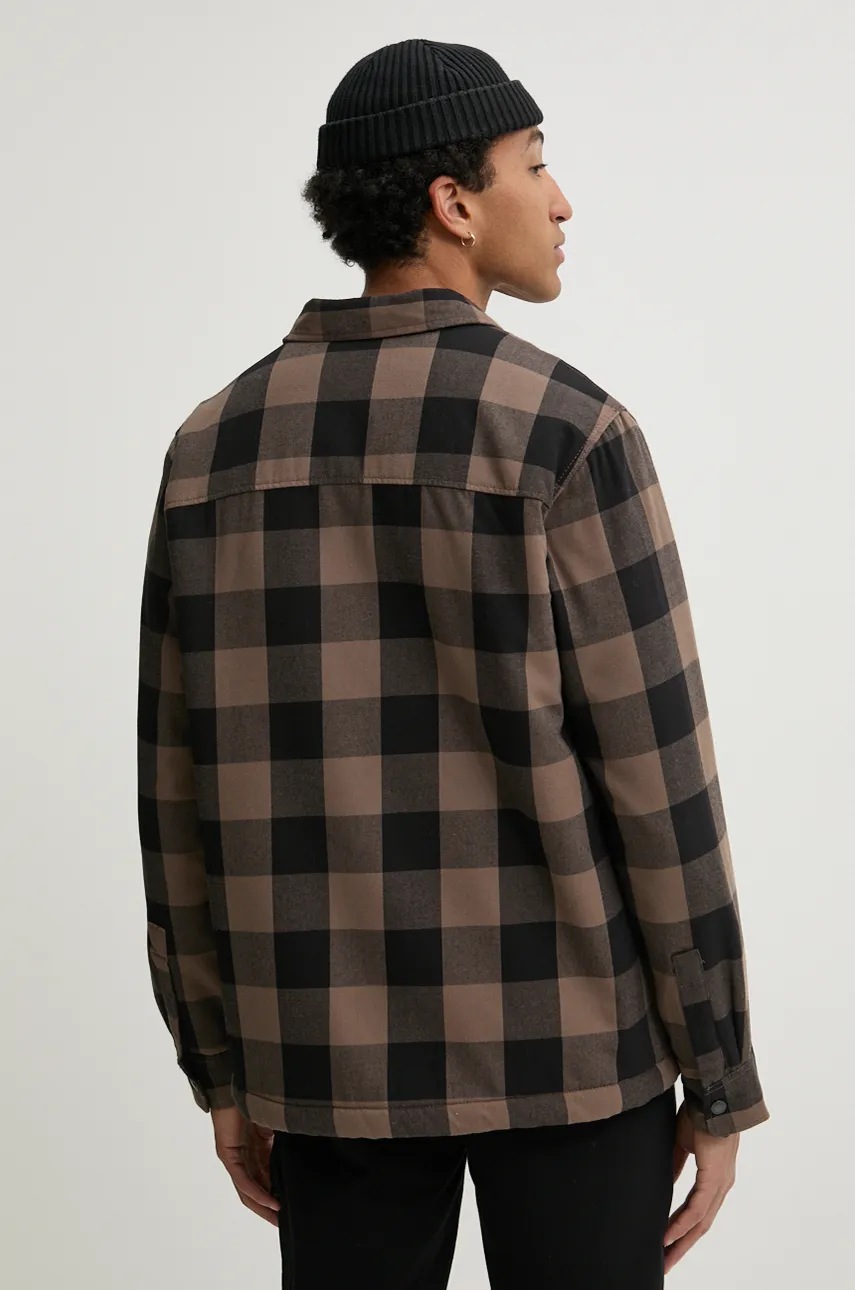 Куртка Dickies чоловіча колір коричневий перехідна 