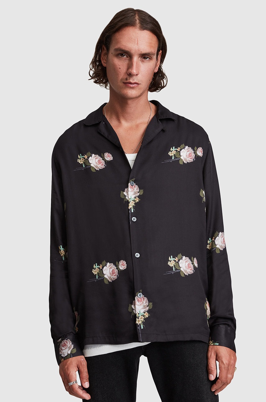 

AllSaints - Риза, Черен