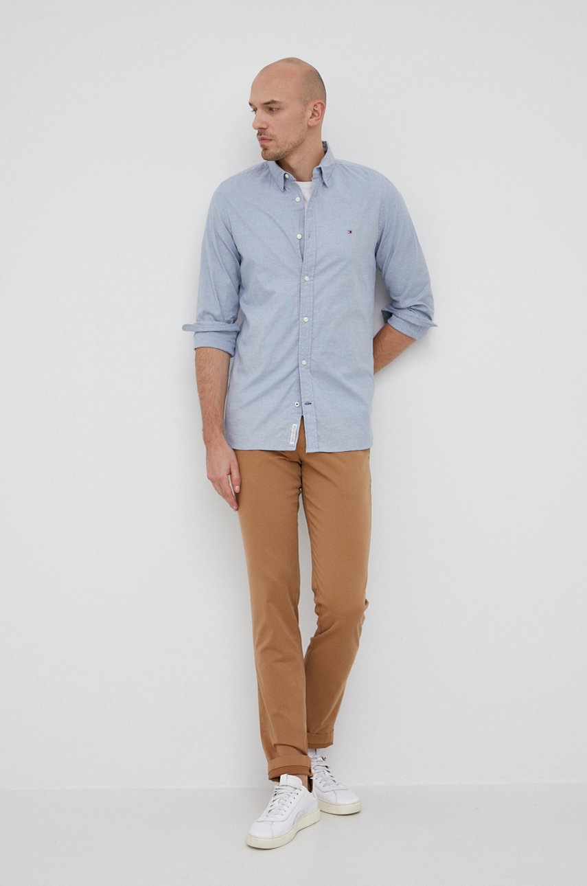 

Сорочка Tommy Hilfiger чоловіча slim комір button-down