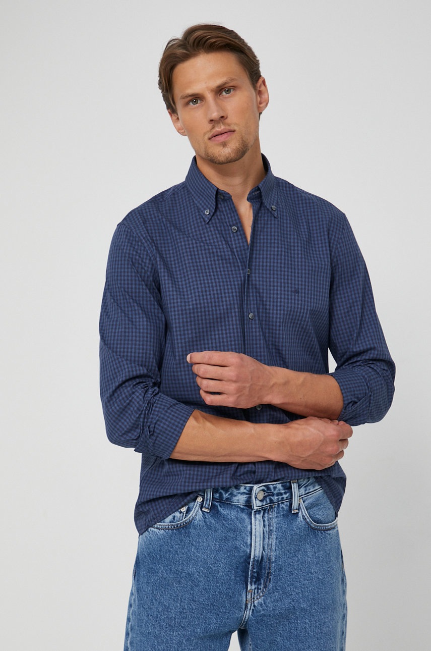 bavlnene-tricko-calvin-klein-panske-tmavomodra-barva-slim-s-limeckem-button-down