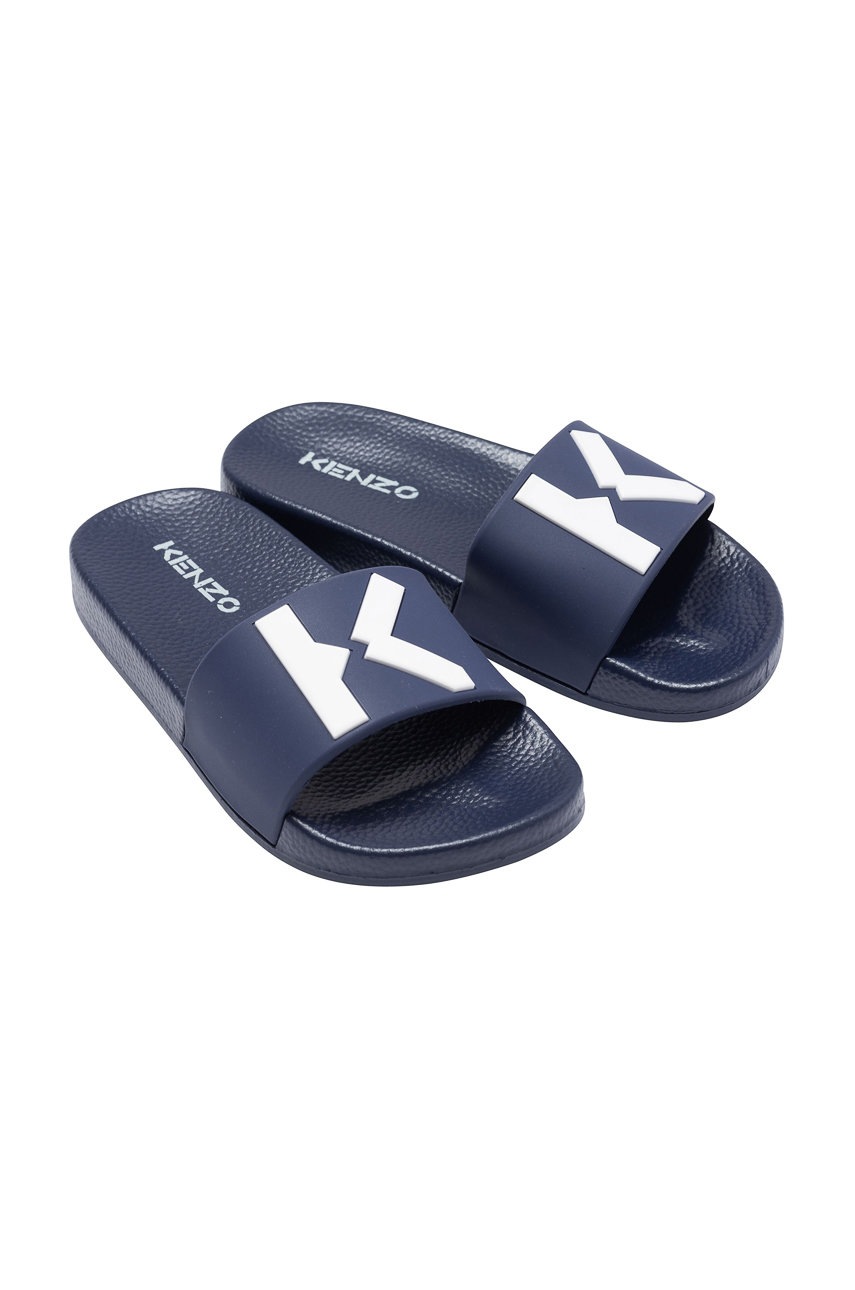 

Дитячі шльопанці Kenzo Kids колір синій