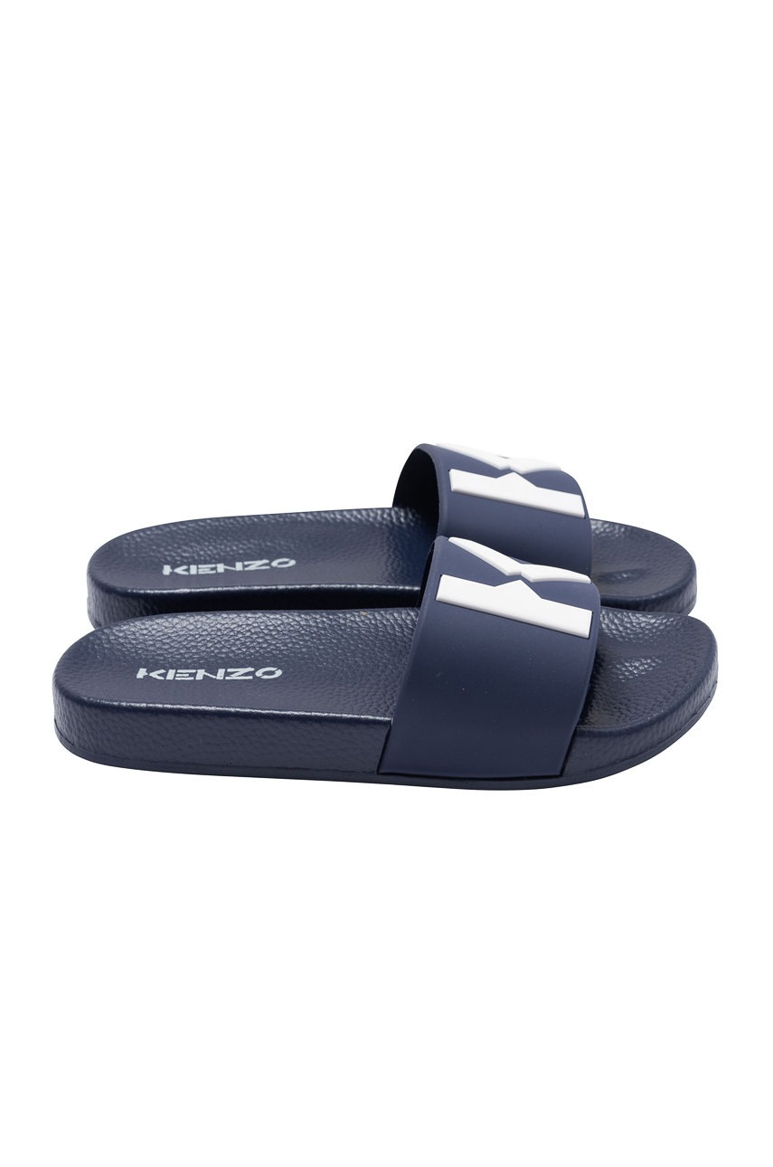 

Детские шлепанцы Kenzo Kids цвет синий