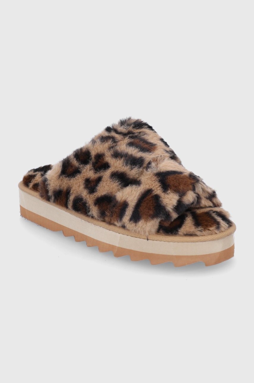 

Тапочки Aldo колір коричневий
