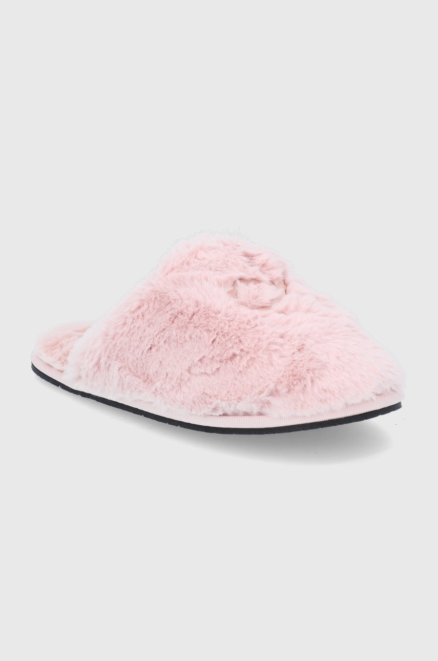 

Тапки Calvin Klein цвет розовый