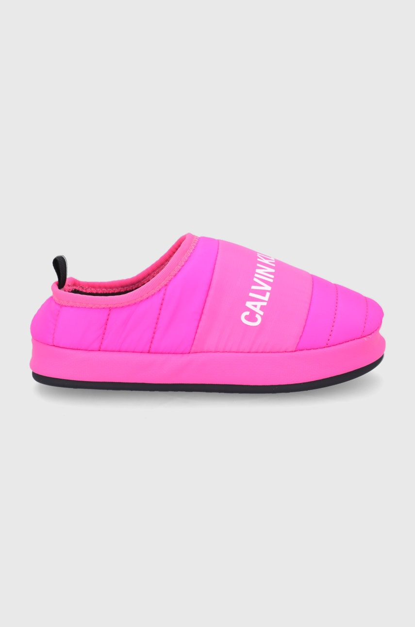 

Пантофи Calvin Klein Jeans в розово, Розов