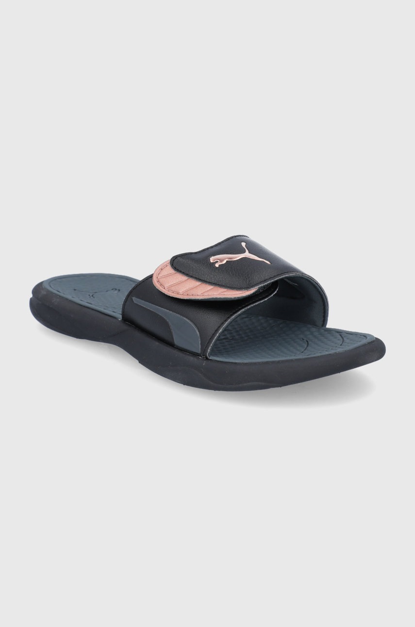 

Шлепанцы Puma Royalcat Comfort Wns 372281 женские цвет чёрный